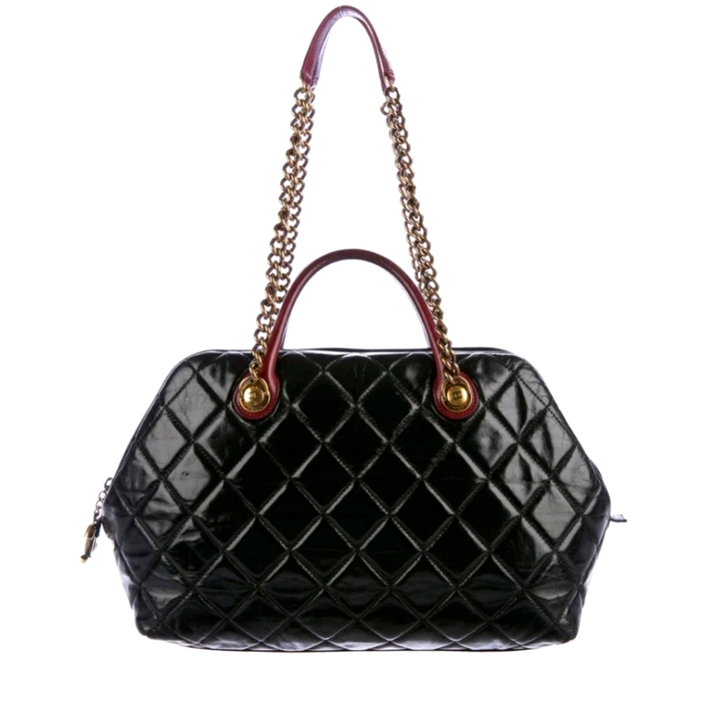 💋💖 Gorgeous! 💋💖 Chanel Castle Rock Bowler Satchel. Stunning!